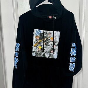 Black Attack on Titan Hoodie